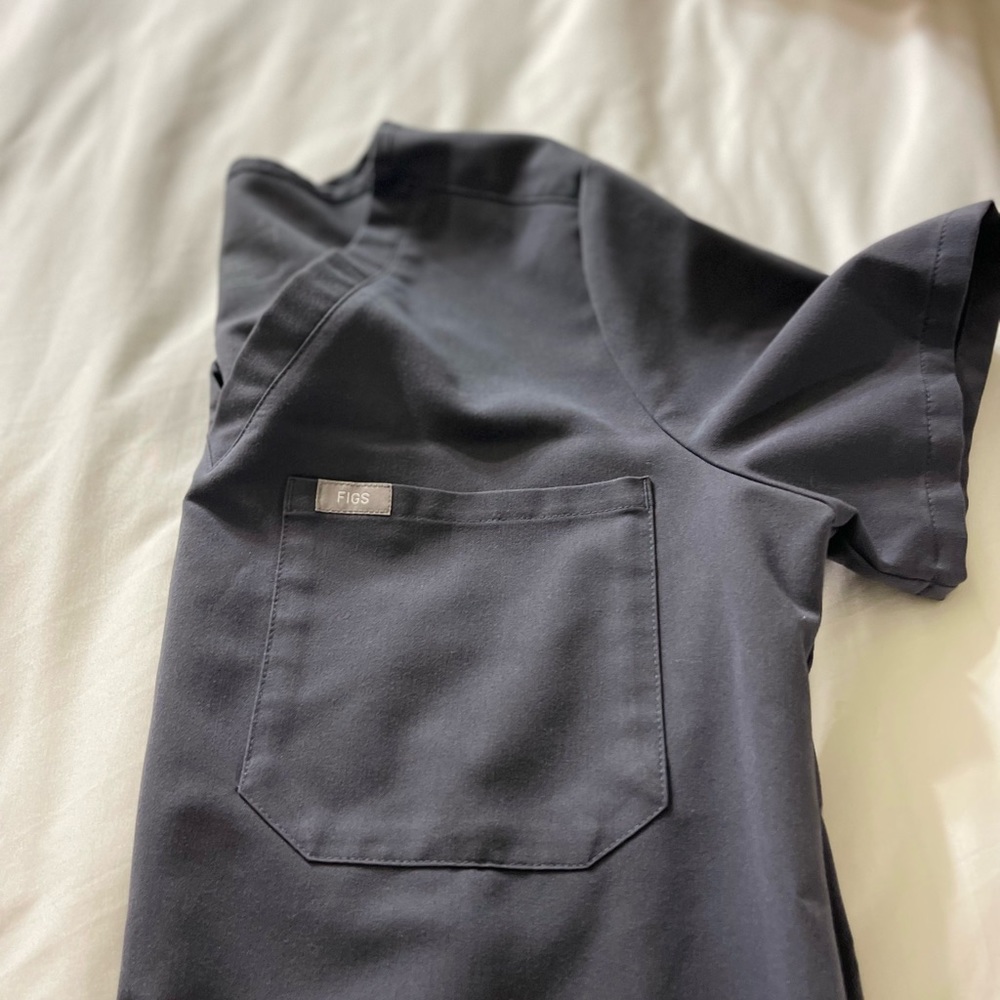 Figs scrubs top
